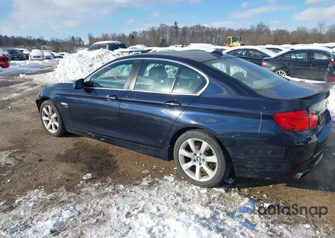 2011 BMW 550I xDrive z USA, uszkodzony, nr VIN WBAFU9C55BC785480